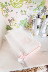 Rachel Cannon Monogrammed Towels